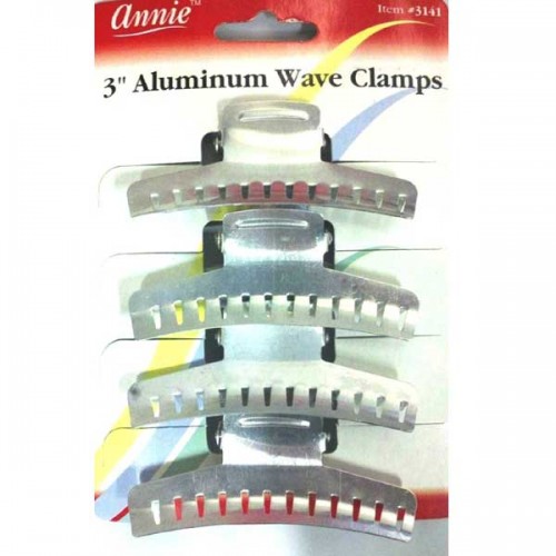 Annie 3" Aluminum Wave Clamps #3141​